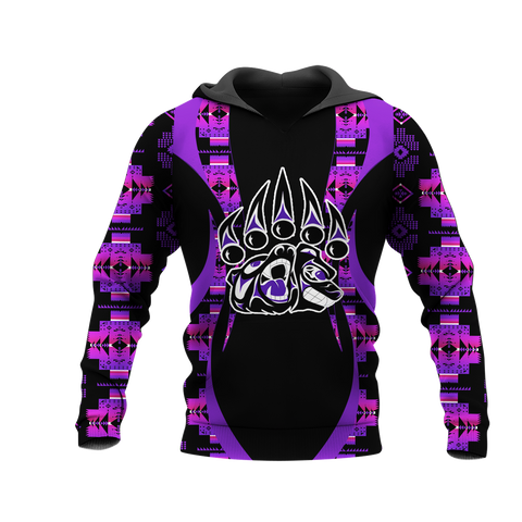 Powwow StoreHD0012212 Pattern Native Pride 3D Hoodie