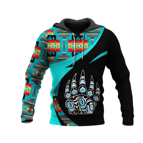 Powwow StoreHD0011335 Pattern Native Pride 3D Hoodie