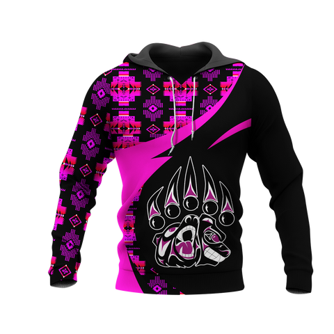 Powwow StoreHD0011363 Pattern Native Pride 3D Hoodie