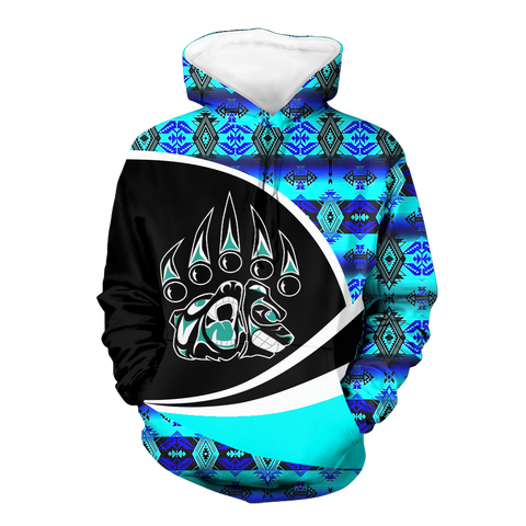 Powwow StoreHD0011342 Pattern Native Pride 3D Hoodie