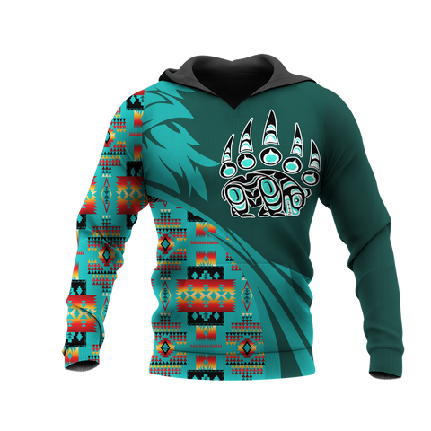Powwow StoreHD0012327 Pattern Native Pride 3D Hoodie