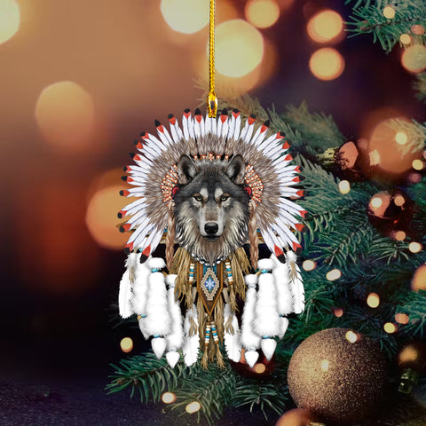 Powwow StoreORM0035 Christmas Tree Acrylic Ornaments
