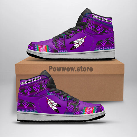 Powwow StoreJDS041 Pattern Native Shoes
