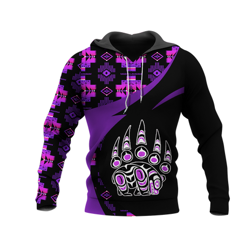 Powwow StoreHD0011371 Pattern Native Pride 3D Hoodie