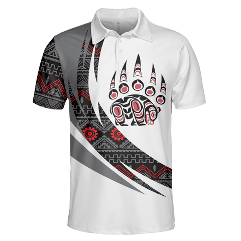 Powwow StorePOLO0001 Native American  Polo TShirt 3D