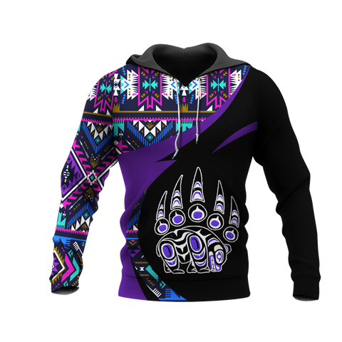 Powwow StoreHD0011382 Pattern Native Pride 3D Hoodie