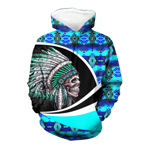 Powwow StoreHD0011344 Pattern Native Pride 3D Hoodie