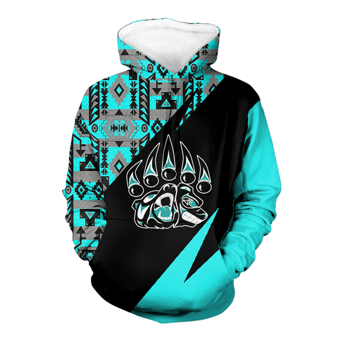 Powwow StoreHD0012133 Pattern Native Pride 3D Hoodie