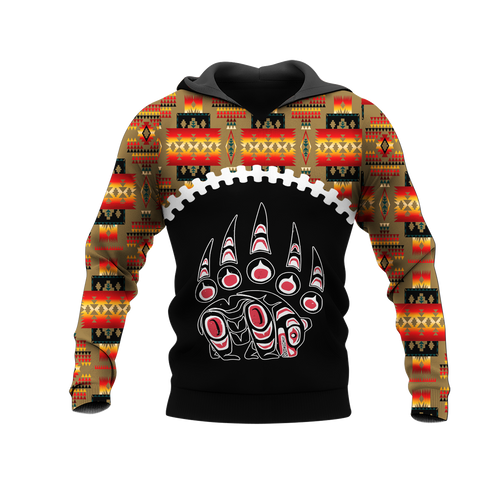 Powwow StoreHD0012280 Pattern Native Pride 3D Hoodie