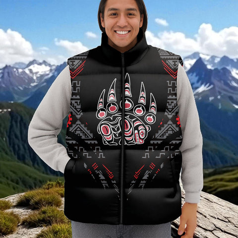 AQS0036 Native American Unisex Down Puffer Vest