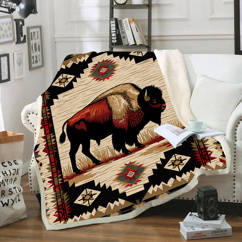BLK0065 Pattern Tribal Native American Blanket