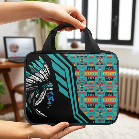 BS-000138 Native American Canvas Storage Bag Single Printing