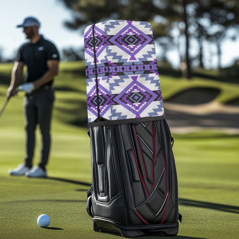 BS-000217v3 Native American Golf Bag Dust Cover