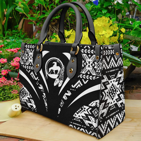BS-000335 Trail of Tear Native American Leather Bag