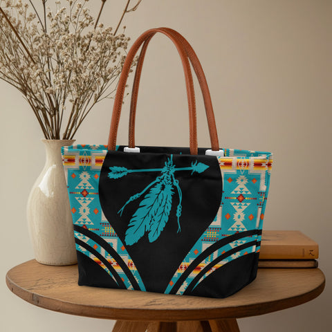 BZT63-0307M05 Feather Native American Handbags