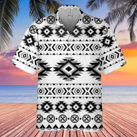 DS250425M06 Native American Hawaiian Shirt 3D