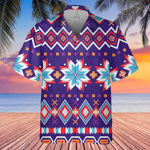 DS250425M07 Native American Hawaiian Shirt 3D