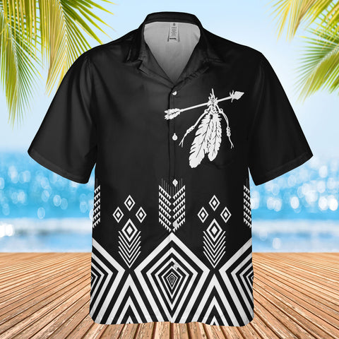 DS250715M10 Native American Hawaiian Shirt 3D