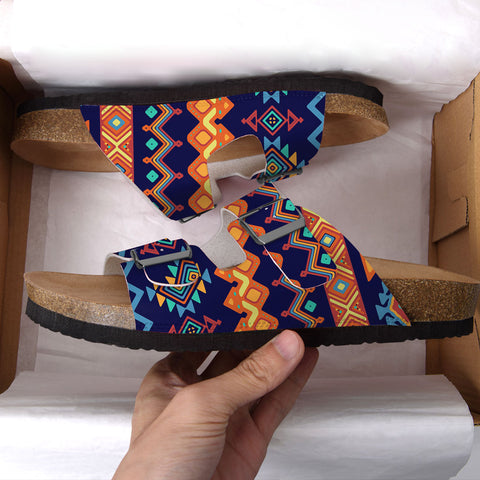 GB-HS00015 Native American Classic Double-Strap Sandals