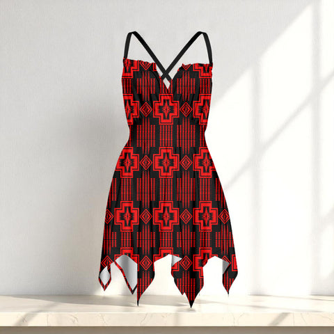 GB-HW000141-02 Native American Women Slip Dress