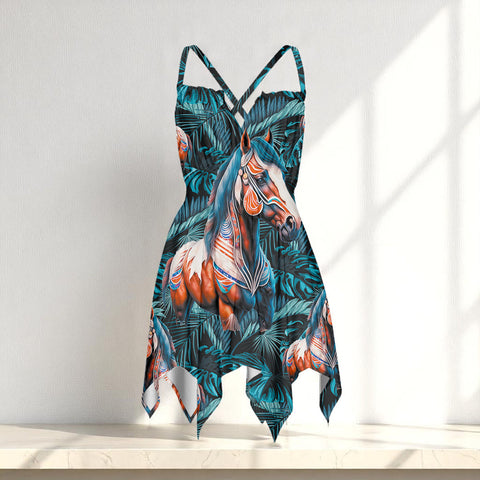 GB-HW001020 Native American Women Slip Dress