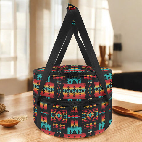 GB-NAT00046-02 Native American Cooler Bag Round Bottom