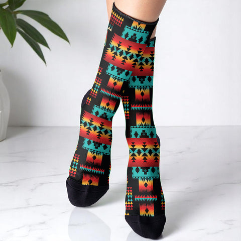 GB-NAT00046-02 Native American Fit Socks