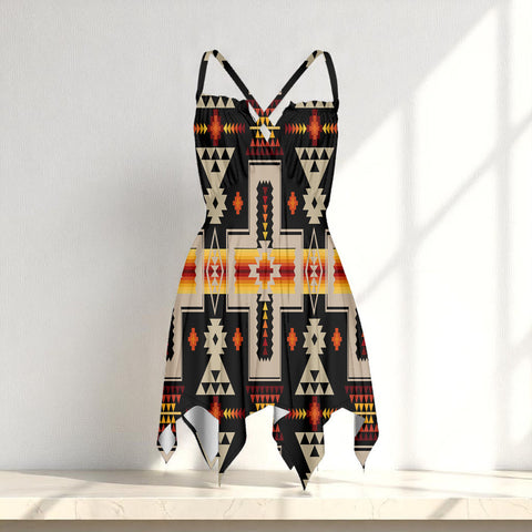 GB-NAT00062-01 Native American Women Slip Dress