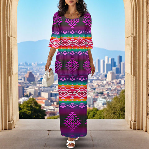 GB-NAT00680 Native American Ladies Two Piece Suit