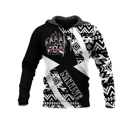 HD0012553 Pattern Native American Pride 3D Hoodie