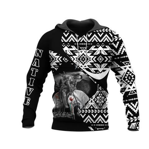 HD0012572 Pattern Native American Pride 3D Hoodie