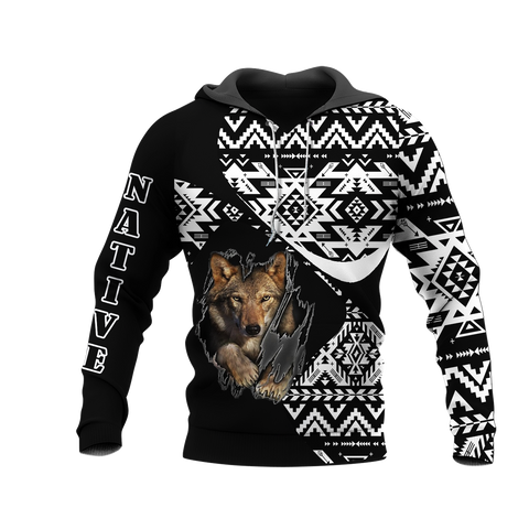 HD0012576 Pattern Native American Pride 3D Hoodie