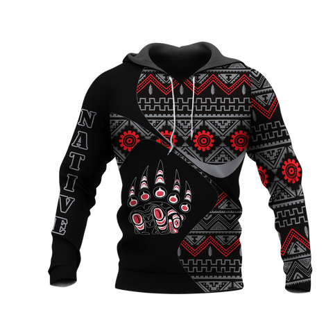 HD0012582 Pattern Native American Pride 3D Hoodie
