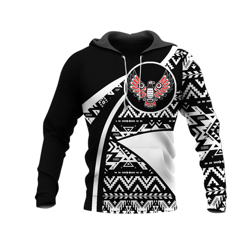 HD0012600 Pattern Native American Pride 3D Hoodie