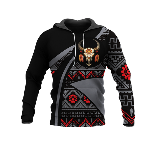 HD0012609 Pattern Native American Pride 3D Hoodie