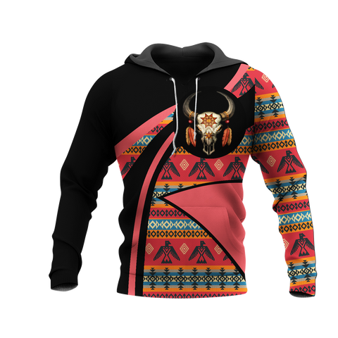 HD0012611 Pattern Native American Pride 3D Hoodie