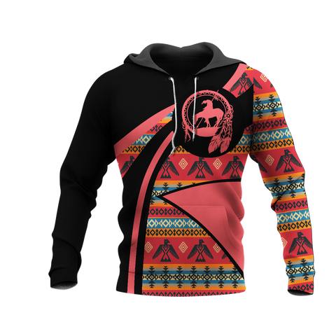 HD0012613 Pattern Native American Pride 3D Hoodie
