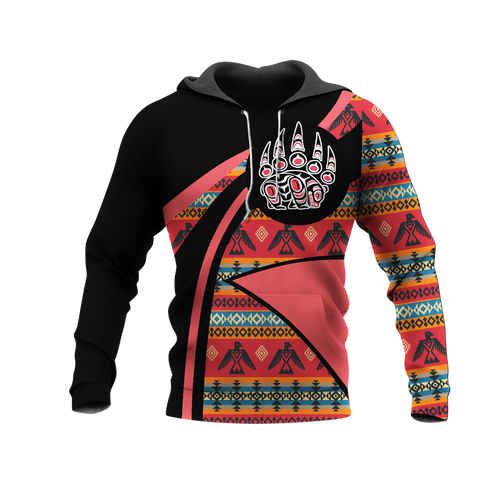 HD0012615 Pattern Native American Pride 3D Hoodie