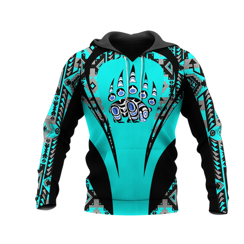 Powwow StoreHD000873 Pattern Native Pride 3D Hoodie