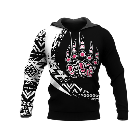 Powwow StoreHD001088 Pattern Native Pride 3D Hoodie
