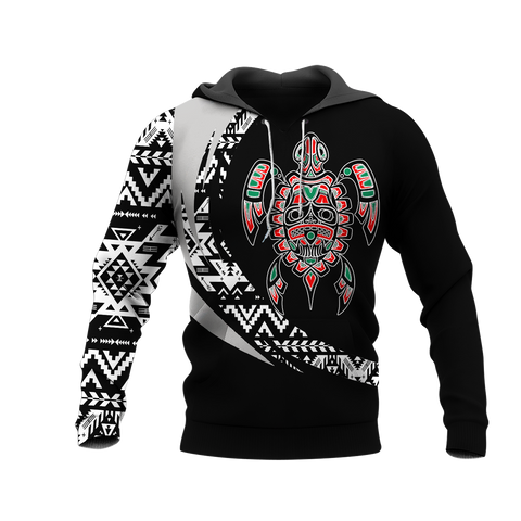 Powwow StoreHD0012223 Pattern Native Pride 3D Hoodie