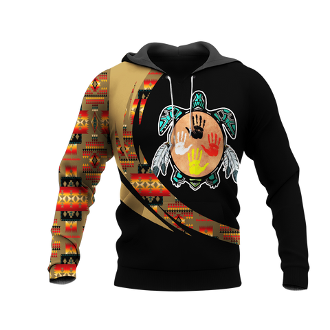 Powwow StoreHD0012227 Pattern Native Pride 3D Hoodie
