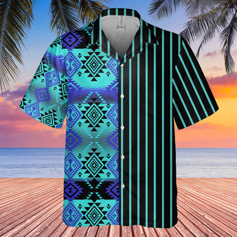 HW250721M15 Native American Hawaiian Shirt 3D