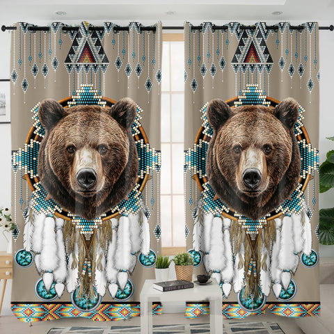 MTS0020 Native American Living Room Curtain