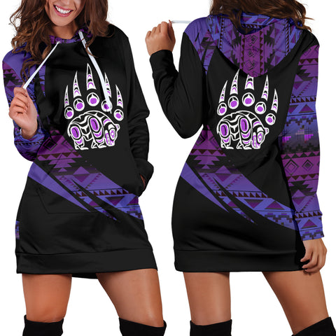 Powwow StoreWHD0019 Southwest Symbol Native American Hoodie Dress