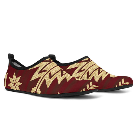 Powwow StoreAQS0013 Tribe Design Native American Aqua Shoes