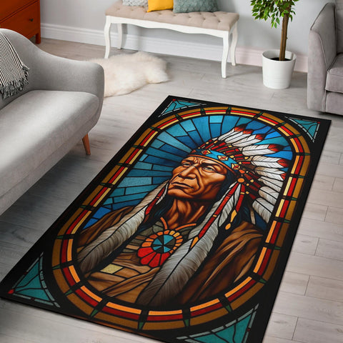 Powwow StoreARR0035 Pattern Native Area Rug