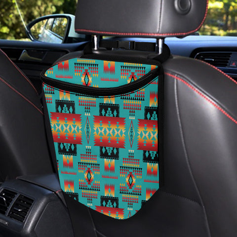 Powwow StoreGBNAT0004601 Pattern Native Car Garbage Bag