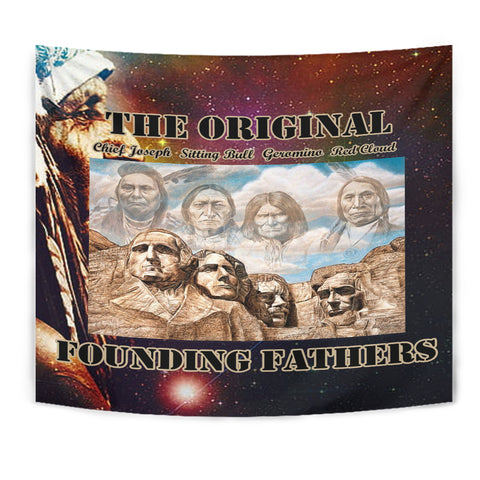 Powwow StoreTPT0005 Founding Fathers Native American Tapestry