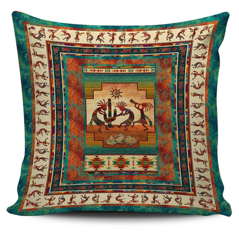 Kokopelli Totem Native American Pillow Covers - Powwow Store